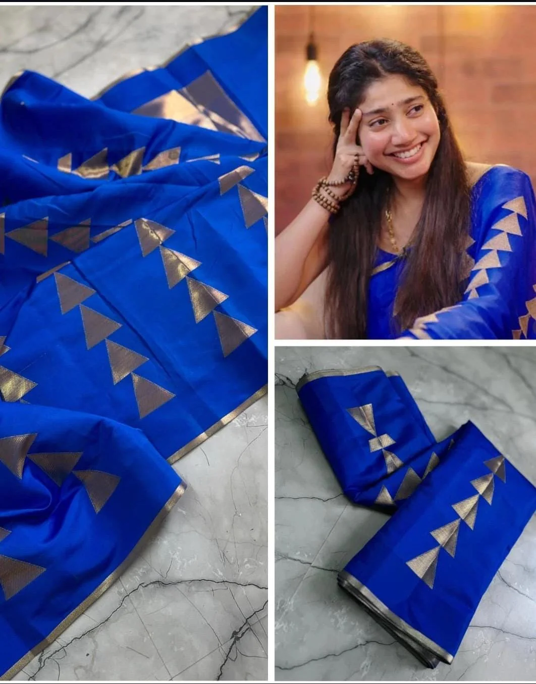 Sai Pallavi Mam Inspired Katan Silk Saree - Image 3
